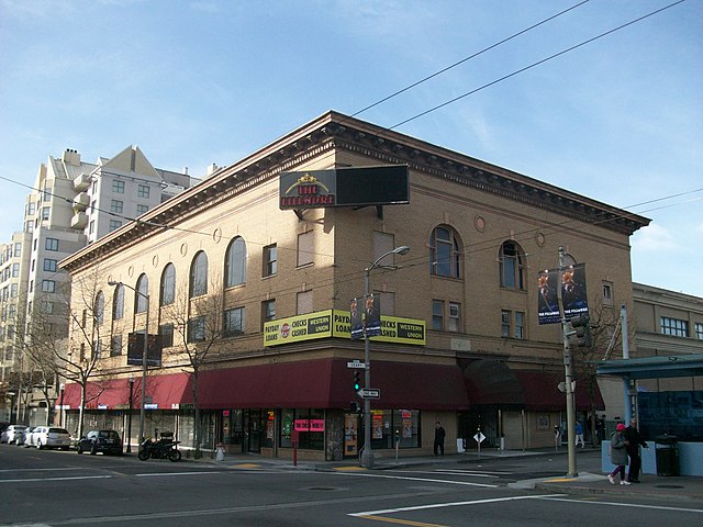 The Fillmore in San Francisco, California, is a famous and iconic concert venue.