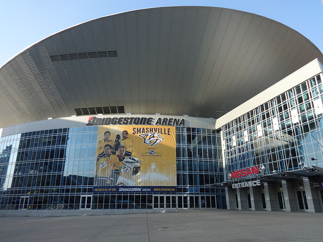 Bridgestone Arena sports and concert venue